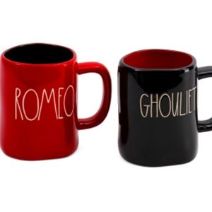 Romeo and Ghouliet Mug Set by Rae Dunn 2022